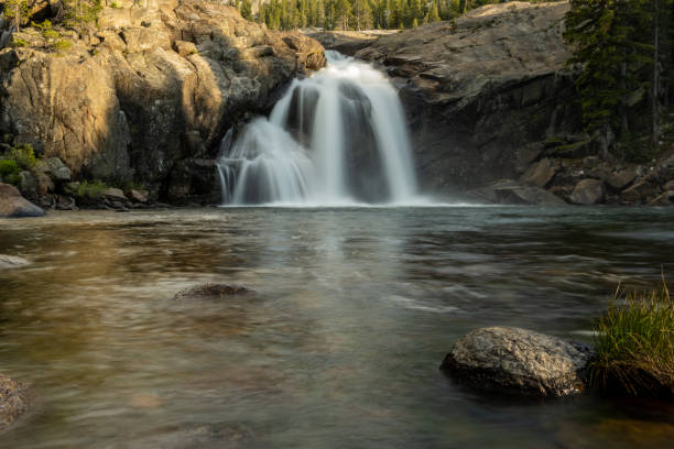istock White Cascade Drops Into The Pool At Glen Aulin High Sierra Camp 1472168910