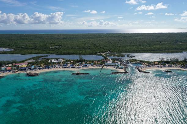 istock Princess Cays Bahamas drone flyover 1472174354