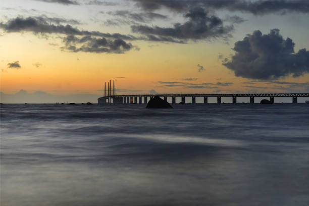 Øresund Bridge stock photo