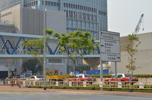 11 may 2013 under construction , the building site at hong kong
