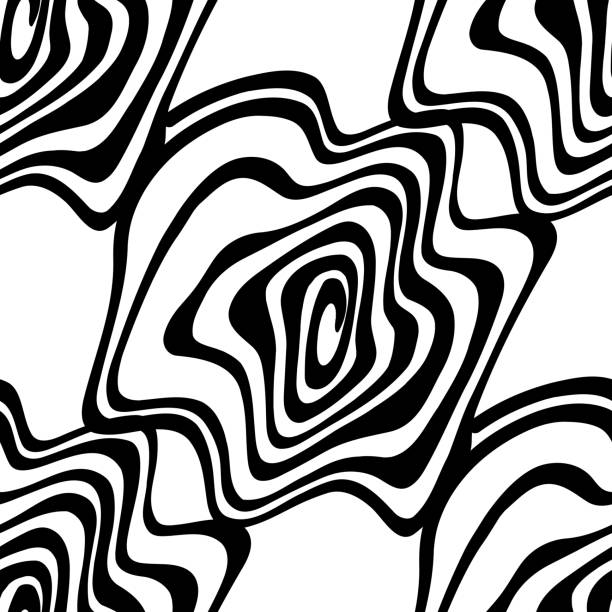 istock Swirl hypnotic black and white spiral. Monochrome abstract background. Vector flat geometric illustration.Template design for banner, website, template, leaflet, brochure, poster 1472196807