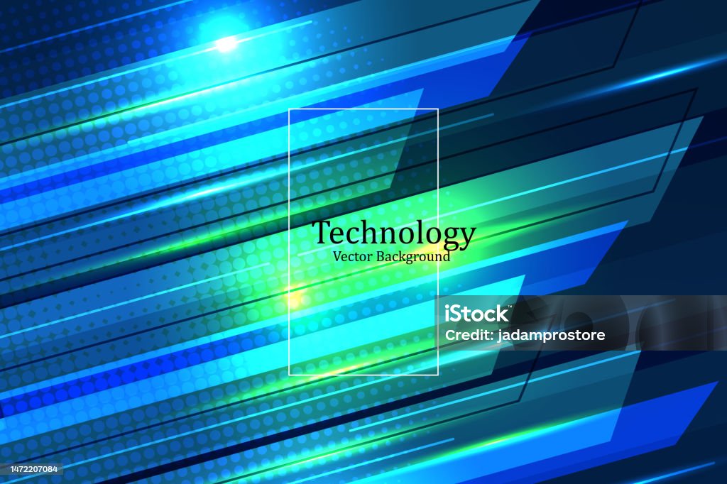 Tech Ractangle Abstract Rectangle Pattern Tech Speed Movement Pattern Design ...