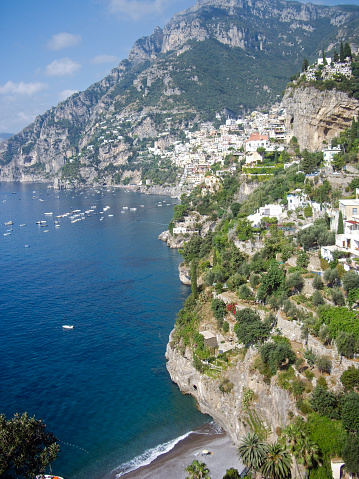 Beautiful Positano in Amalfi coast, Italy