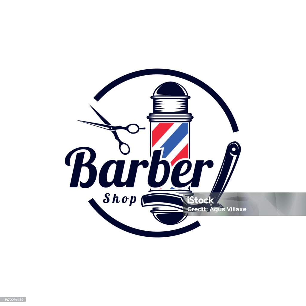 Barbershop Nhãn Tem Logo Thiết Kế Cho Doanh Nghiệp Của Bạn Và ...