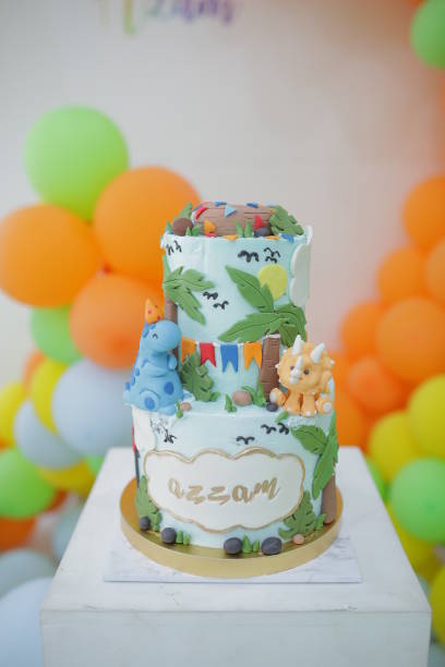 istock BIRTHDAY Cake with toys animals 1472218535