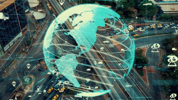istock Smart transport technology alteration concept for future road traffic control 1472227554