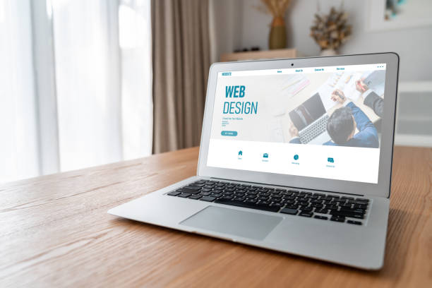 istock Website design software provide modish template for online retail business 1472228674