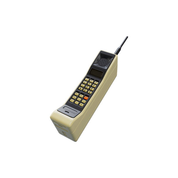 istock DynaTAC 8000X Old Mobile. World first mobile phone. 1472236483