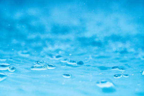 Pure blue water. Artistic water background