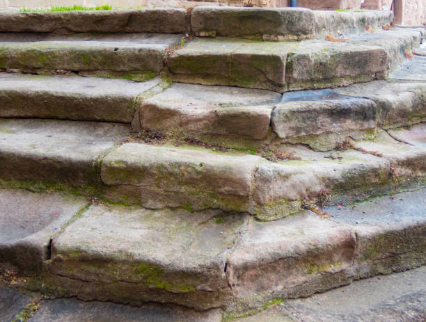 istock wet stone pavement from old medieval city from Europe 1472251668