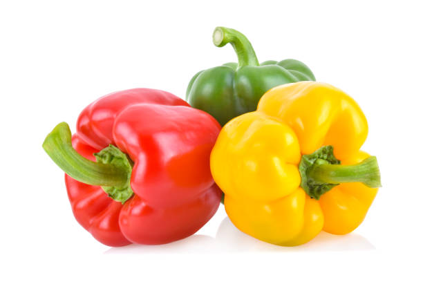 istock Fresh sweet pepper isolated on white background 1472262568