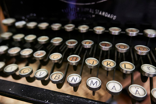 old typewriter