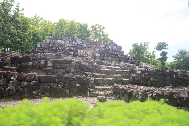 historical remains of temples and rocks