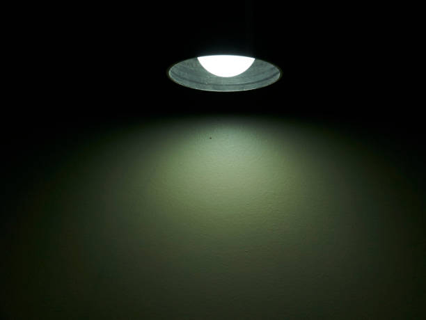 lamp of a hotel corridor