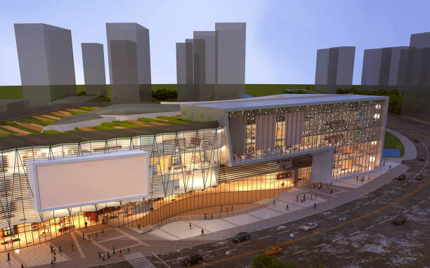 istock 3d renders of modern buildings exterior view 1472282623