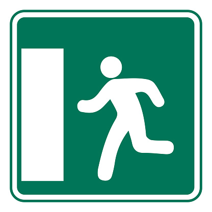 Exit Sign Traffic Sign Traffic Signs Road Signs Instruction Road Signs Emergency Exit Stock ...