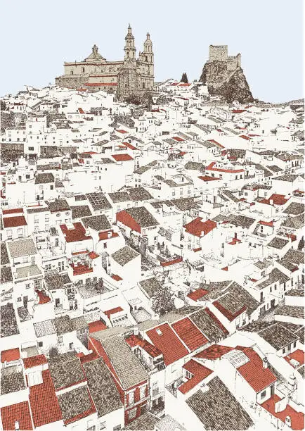 Vector illustration of Cadiz