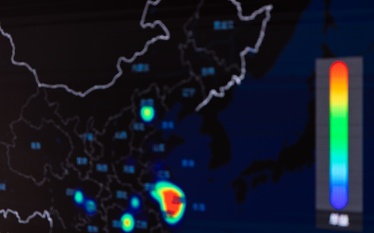 Thermal City of China Map