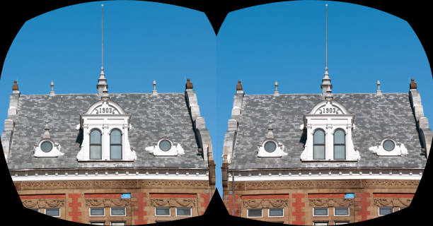 Old fire station Montreal Stereoscopic VR