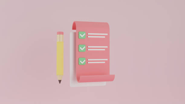 istock Clipboard and pencil on pink background. Notepad icon. Clipboard task management todo check list, work project plan concept, fast checklist, productivity checklist. 3d rendering 1472307703