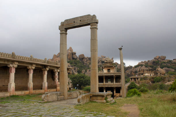 istock Chitradurga Fort is a fortification that straddles several hills and a peak overlooking a flat valley in the Chitradurga District, Karnataka, India 1472309177