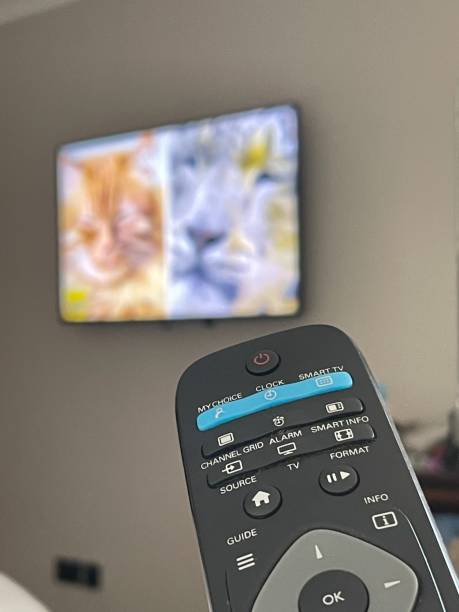 istock TV remote control in the hand 1472309305