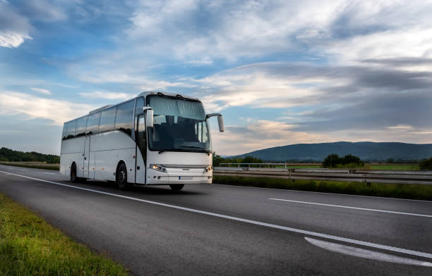 istock White Modern tourist bus 1472310144