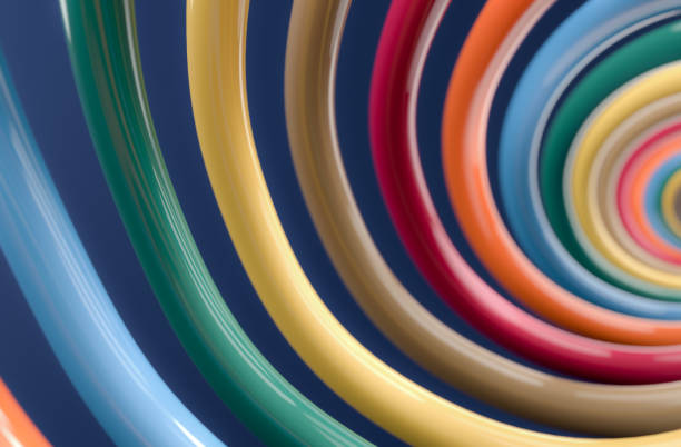 istock A playful 3D spiral in fun colours 1472314470