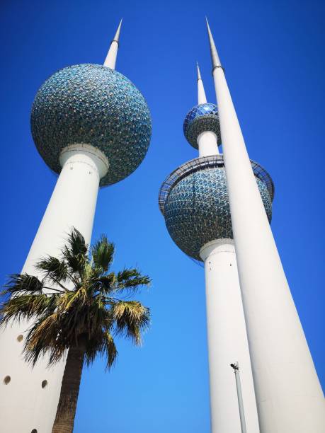 몽고 타워와도 - kuwait tower 뉴스 사진 이미지