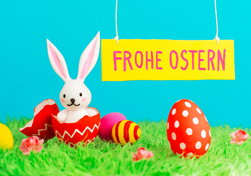 German Frohe Ostern