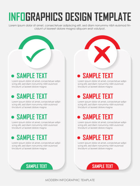 illustrations, cliparts, dessins animés et icônes de infographie conception modèle. - white background decisions contemplation choice