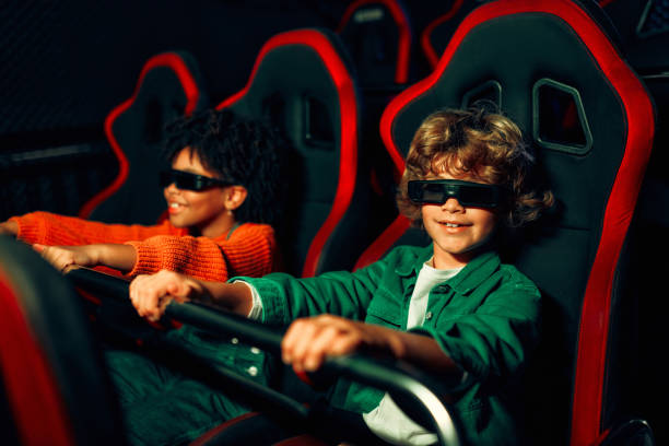 istock Kids having fun on a carnival Carousel 1472340548