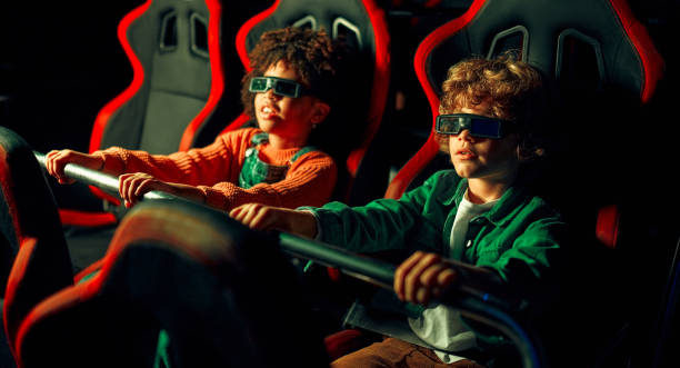 istock Kids having fun on a carnival Carousel 1472340552