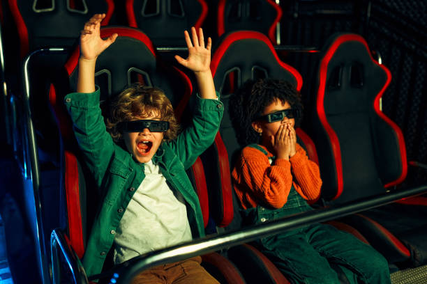 istock Kids having fun on a carnival Carousel 1472341662