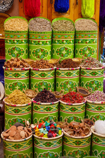 istock assorted of spices,  Marrakech market 1472350212
