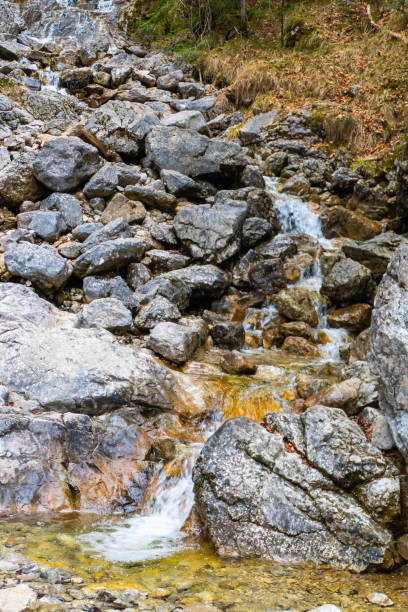 istock Stony Waterfall of  Alps Germany 1472353625