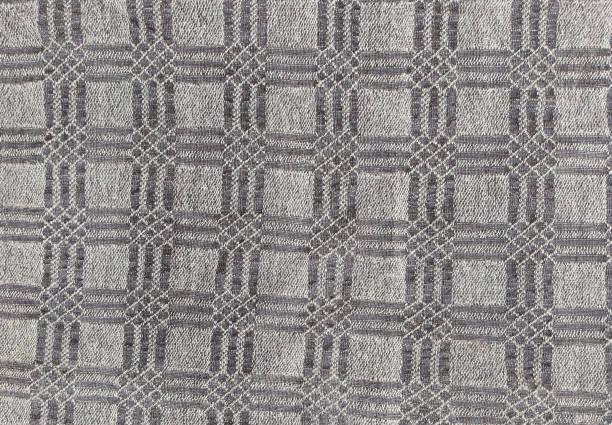istock Handmade homespun fabric in an old rustic ethnic style. Traditional warm handmade texture effect. 1472354854