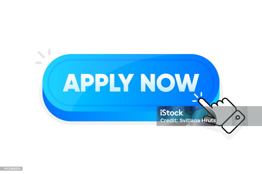Apply Now Button 3d Button Click Button With Text Apply Now Vector ...