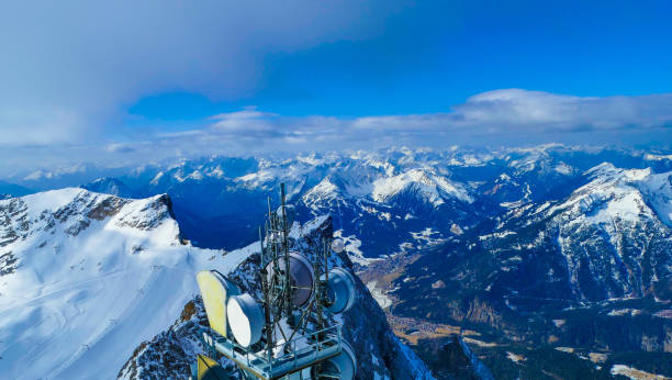 istock Alpine Panorama of Alps Germany 1472364869