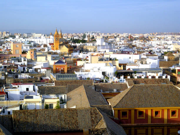 istock Seville Skyline stock photo 1472376540