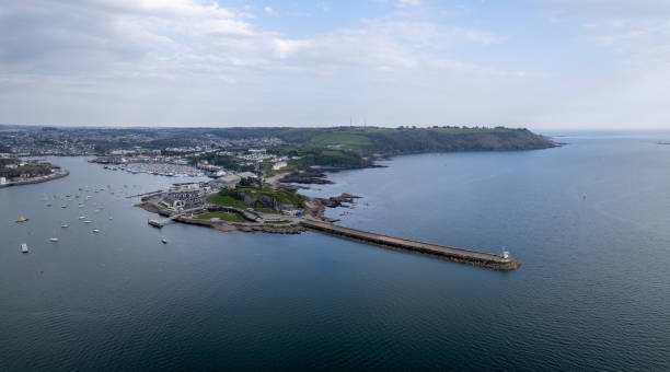 istock Mount Batten, Plymouth, Devon Aerial Panoramic Photo 1472387305
