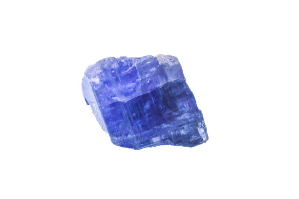 istock tanzanite (blue-violet zoisite) crystal isolated on white background 1472395961