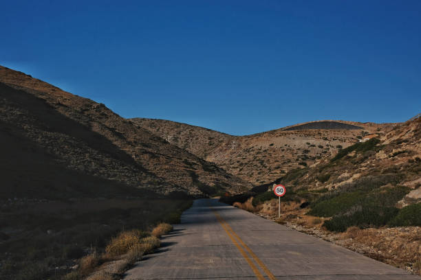 istock Roads of Ios Greece 1472398328