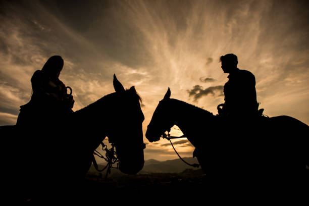 horse rental group on Mount Tangkuban Perahu, bandung