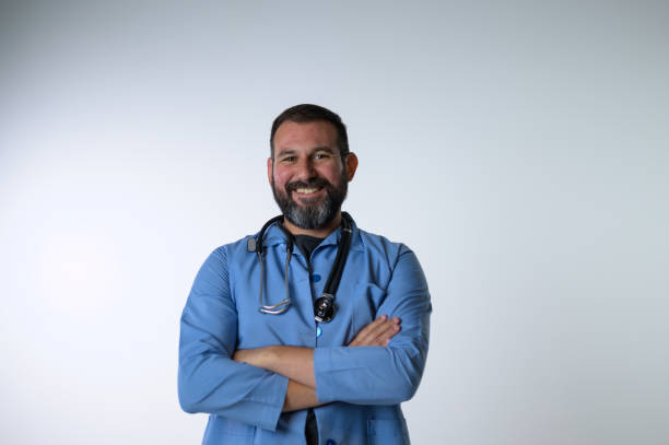 istock Studio portraits of a doctor 1472415937
