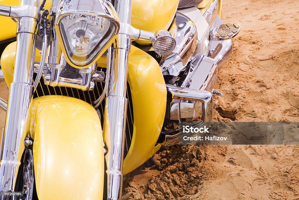 Areia moto - Foto de stock de Amarelo royalty-free