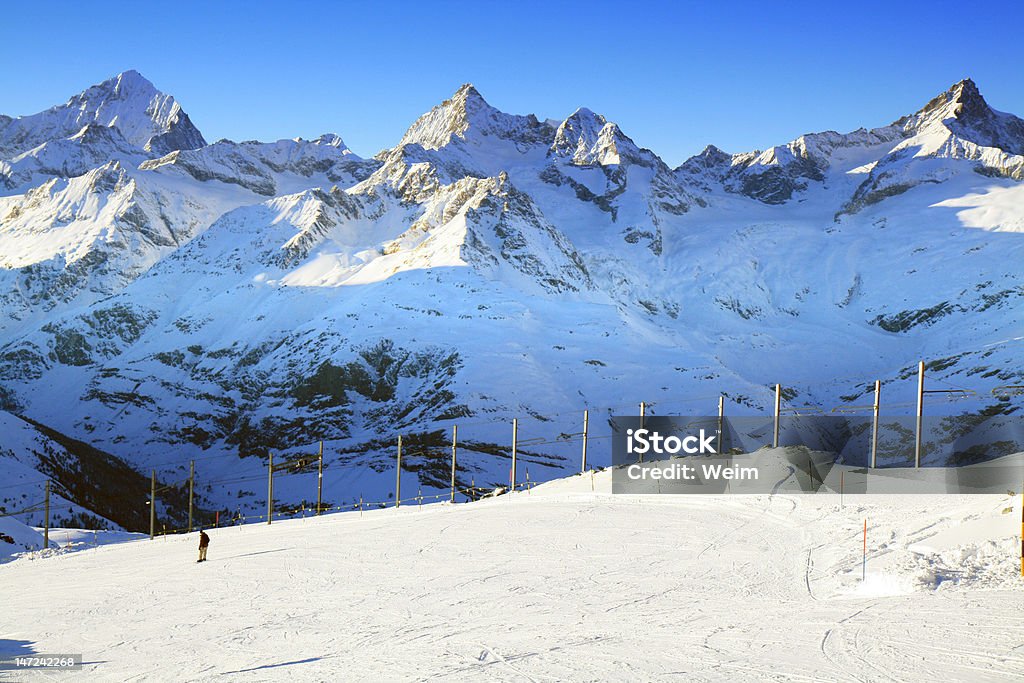Piste de Ski de Gornergrat, Suisse - Photo de Activité de loisirs libre de droits