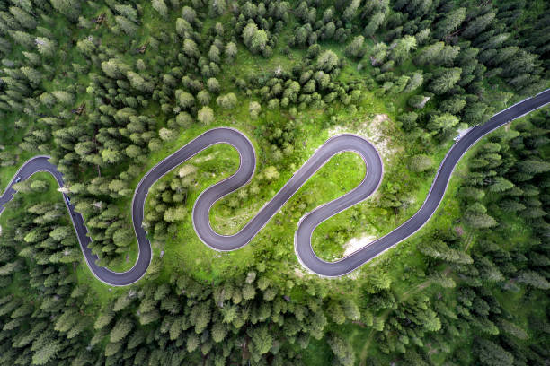 istock Snake Road - Dolomites, Italy 1472422869