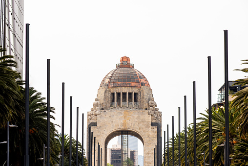 The Monument to the Revolution emphasizes all the people who fought during the Mexican Revolution in 1910. It is an emblem of the entire country and is open with an elevator in its center.