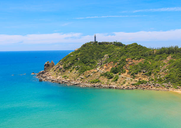 istock Lighthouse on the mountain surrounded, Phu Yen province 1472428042